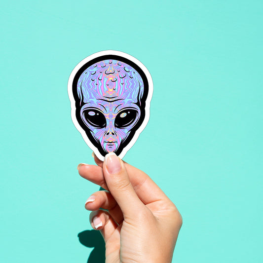 Aliean Head 01 Sticker