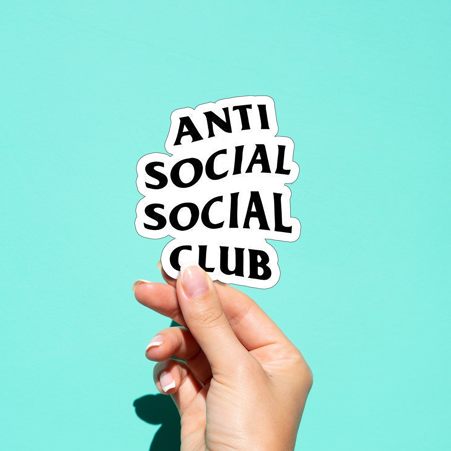 Anti Social Club 01 Sticker