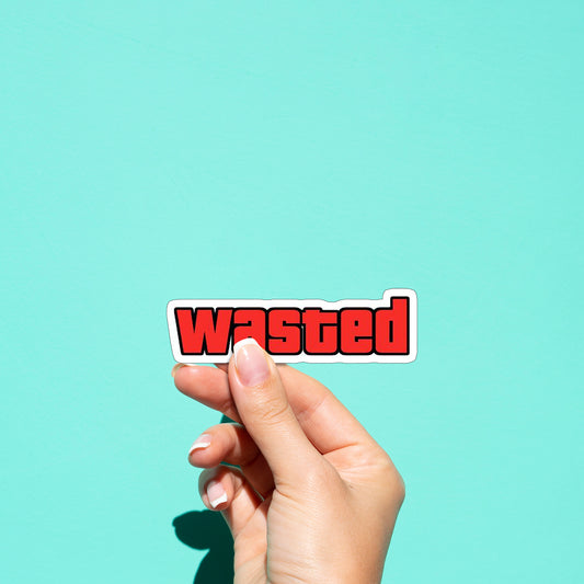 GTA Wasted 01 Sticker