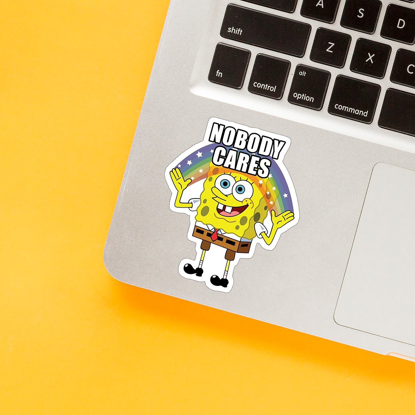 Nobody Cares 01 Sticker