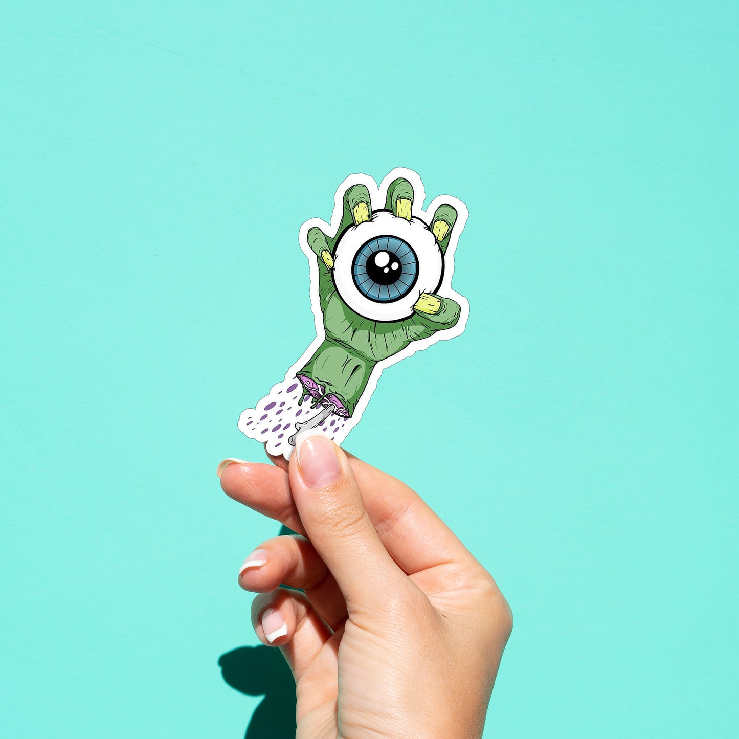 Aliean Hand & Eye 01 Sticker