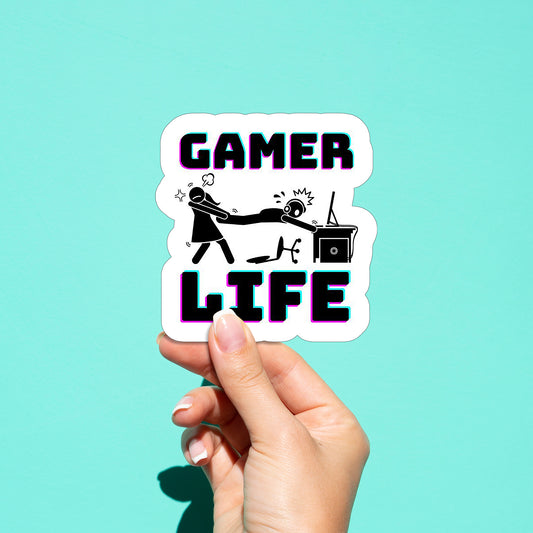 Gamer Life 01 Sticker