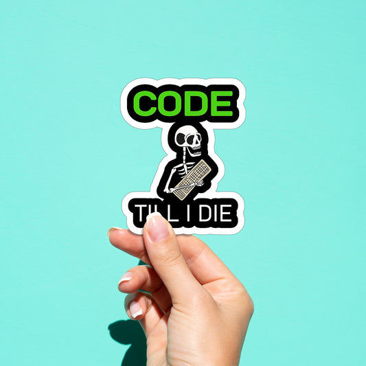 Code 01 Sticker