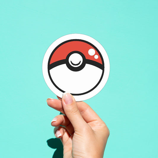 Pokemon Logo 01 Sticker