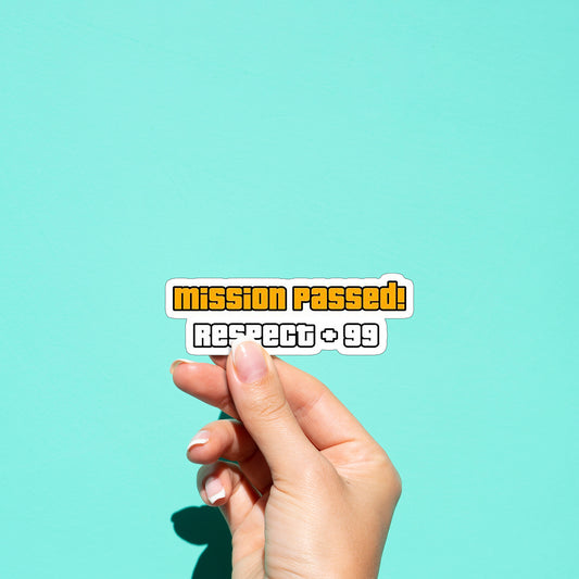 GTA Mission passed 01 Sticker