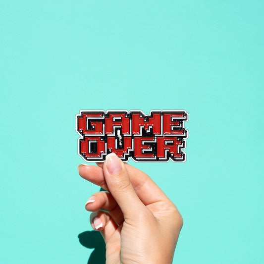 Game Over 01 Sticker