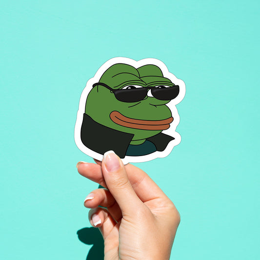 Frog Meme 01 Sticker