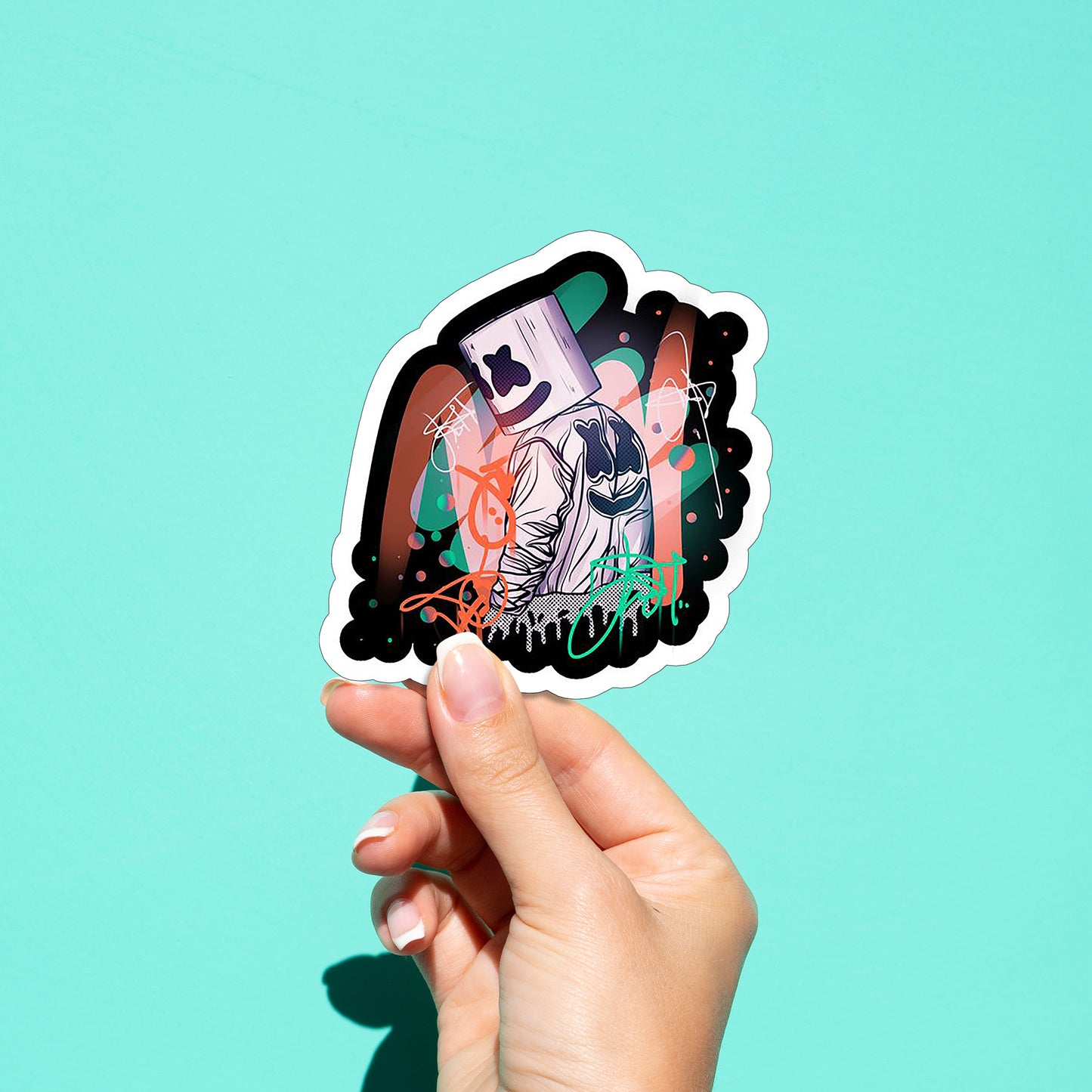 Marshmallow 01 Sticker