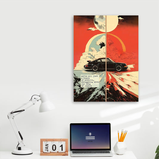 Posche old Poster #2