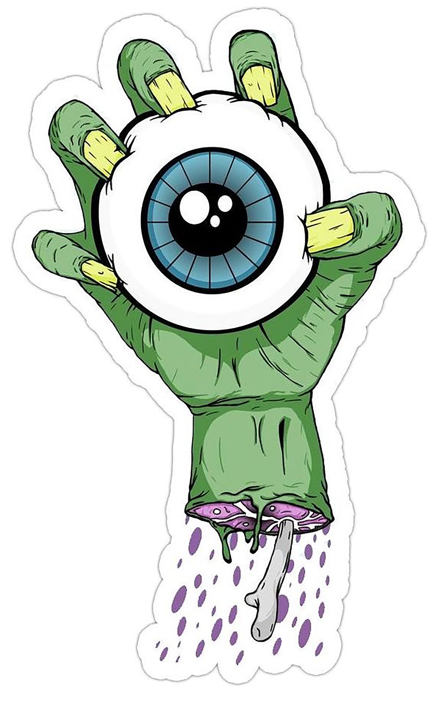 Aliean Hand & Eye 01 Sticker