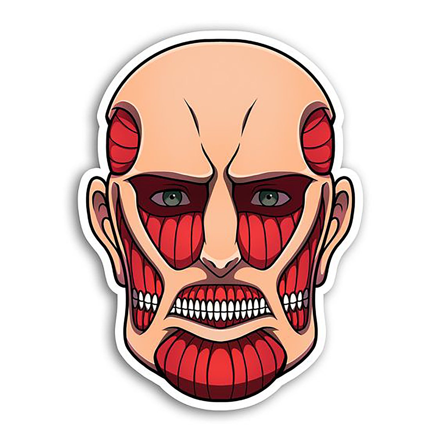 Titan Face 01 Sticker