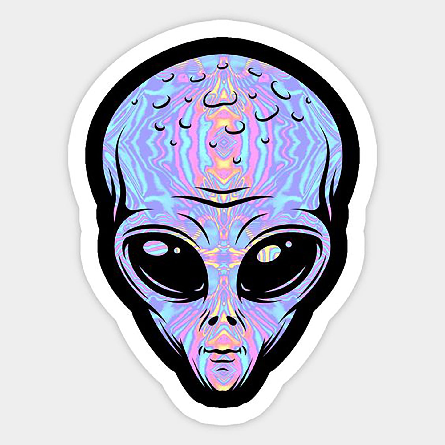 Aliean Head 01 Sticker