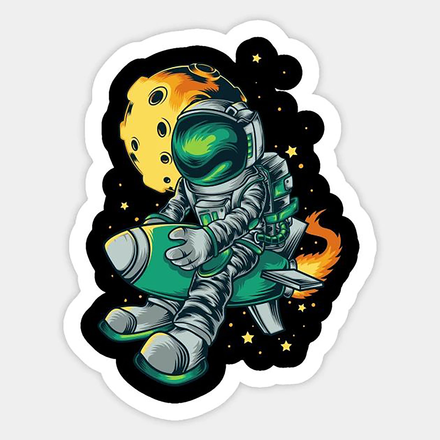 Astronaut 03 Sticker