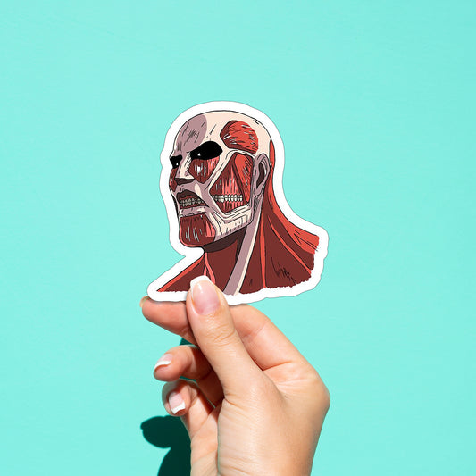 Titan Face 02 Sticker