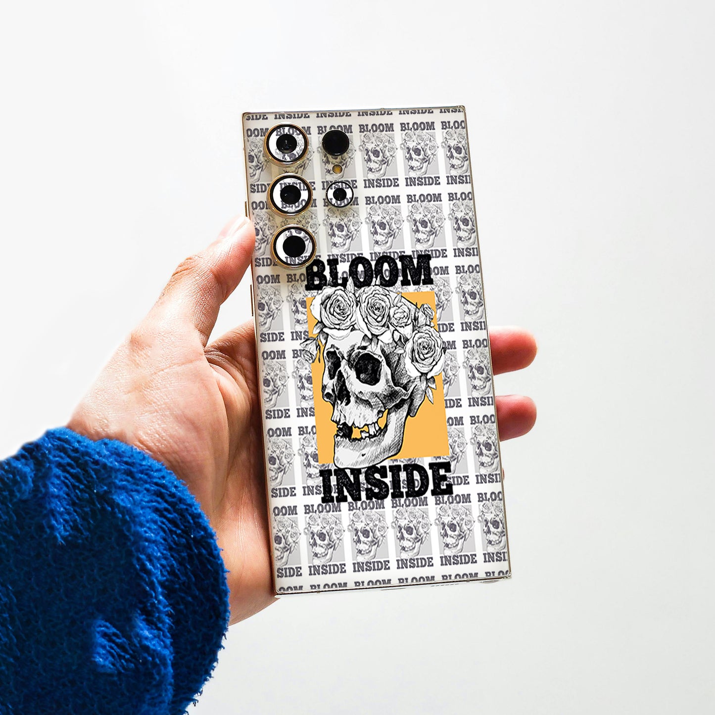 BLOOM INSIDE - SKULL FACE 01