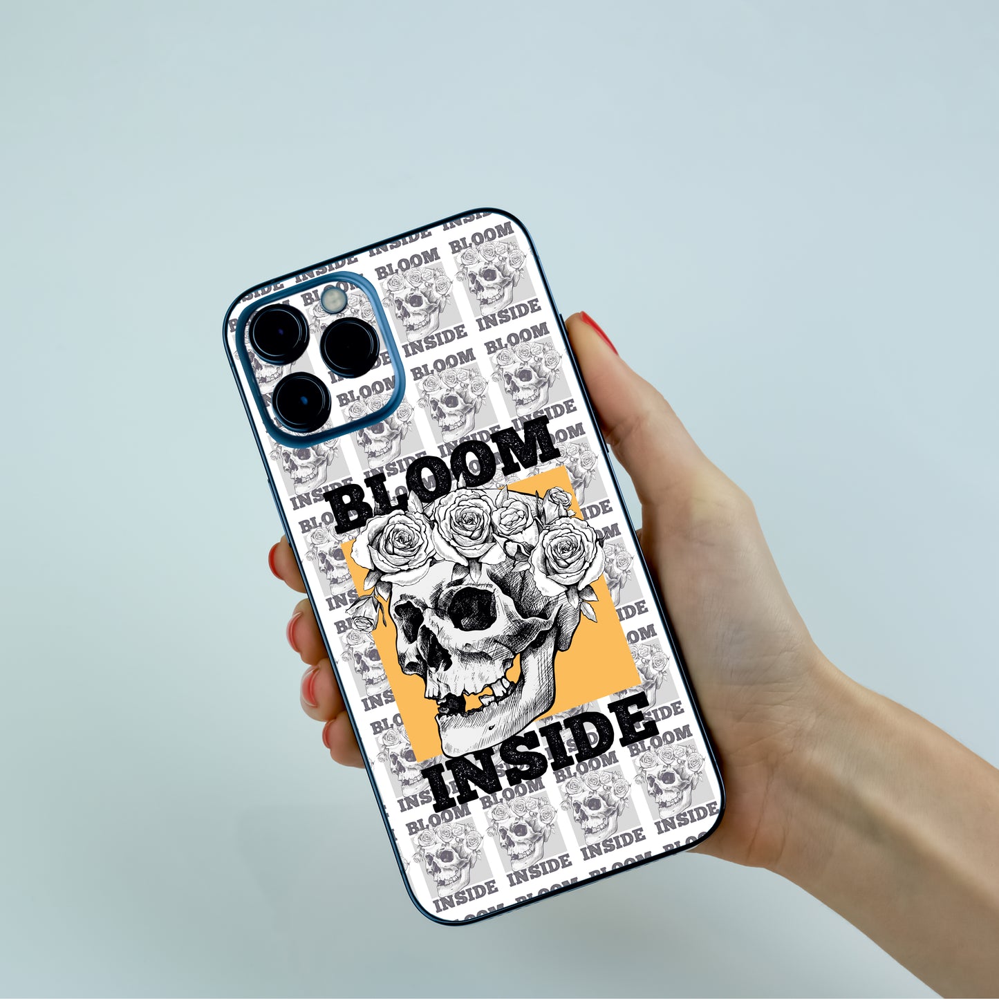 BLOOM INSIDE - SKULL FACE 01