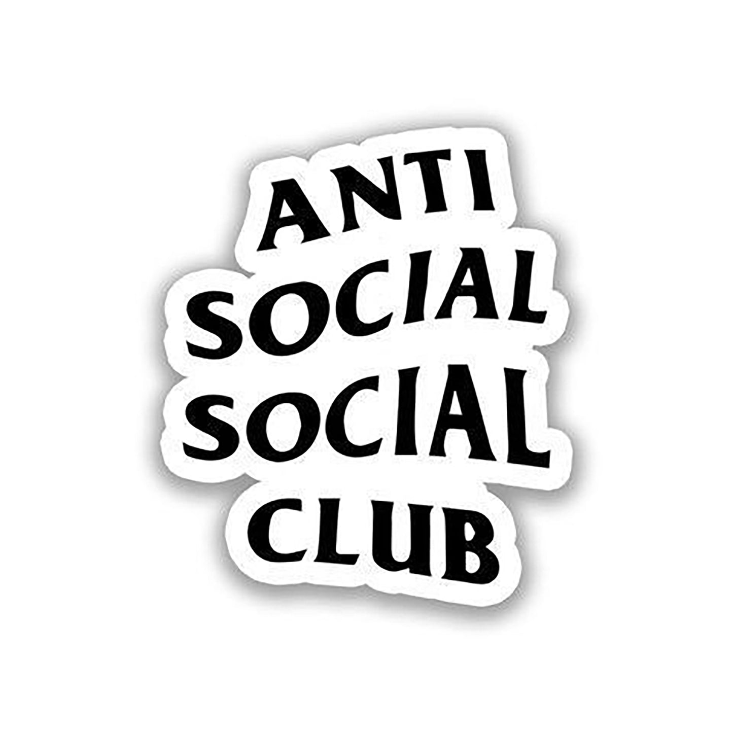 Anti Social Club 01 Sticker