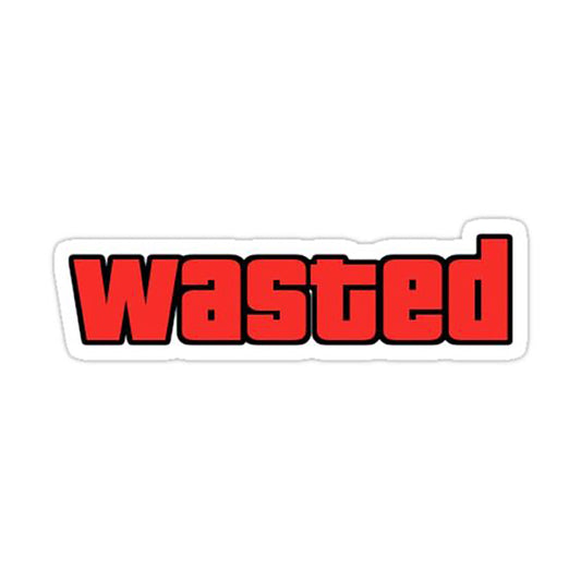 GTA Wasted 01 Sticker