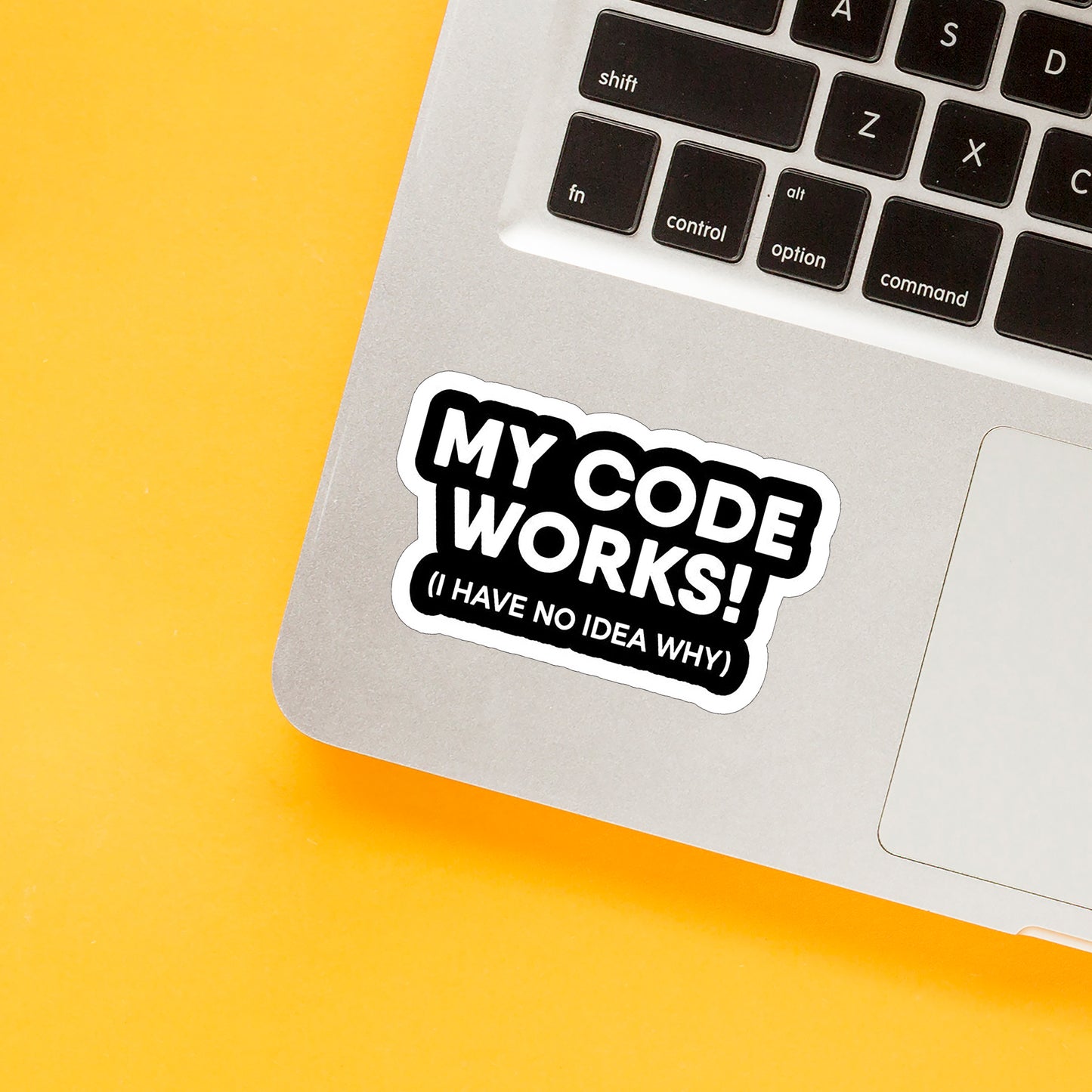 My Code Works 01 Sticker