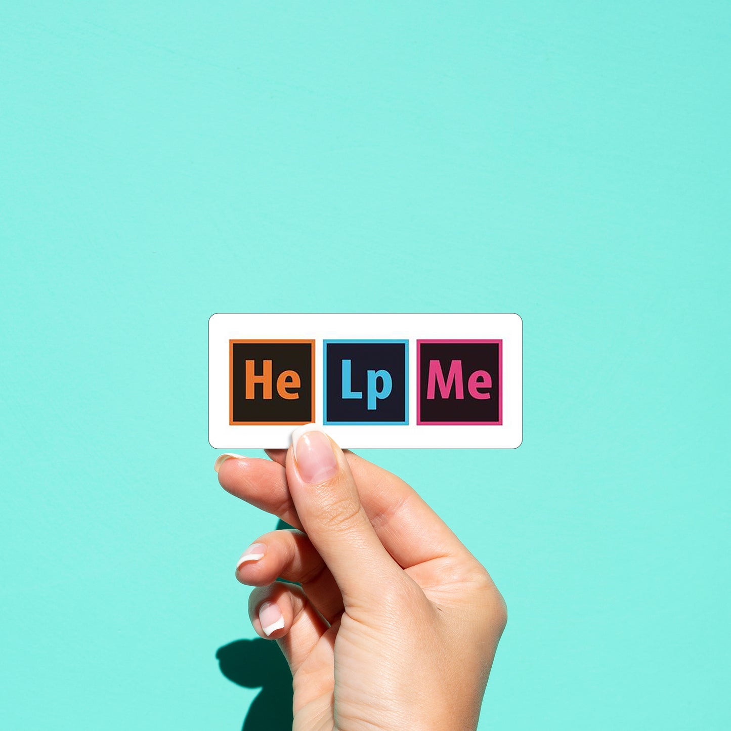 Helpme 01 Sticker