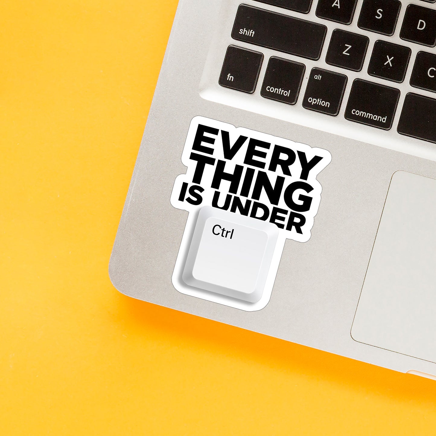 Everything Is Under Crt 01 Sticker