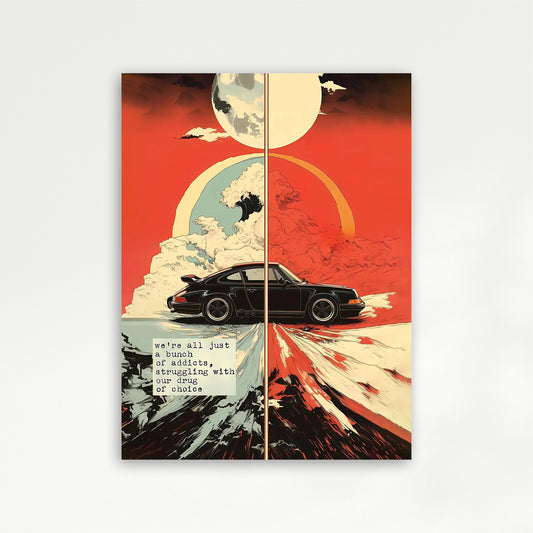 Posche old Poster #2