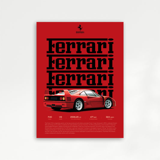 Ferrari Poster #1