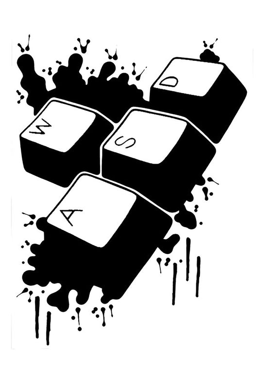 Keybord 01 Sticker
