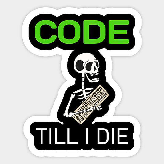 Code 01 Sticker