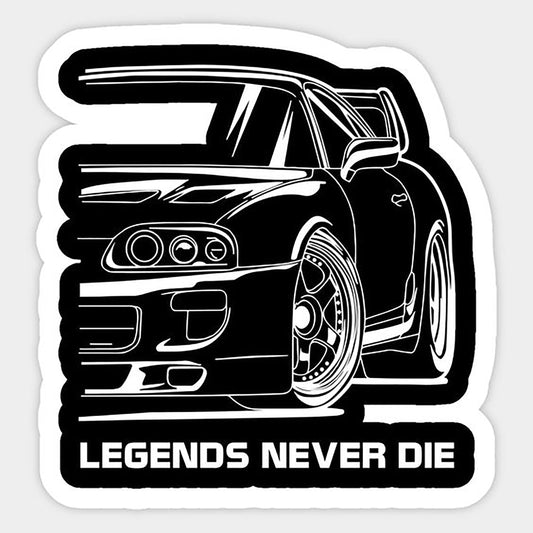 Legend Never Die 01 Sticker