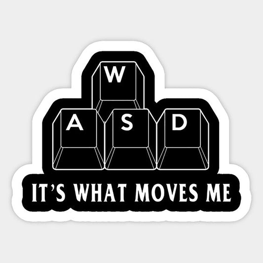 It's what move me 01 Sticker