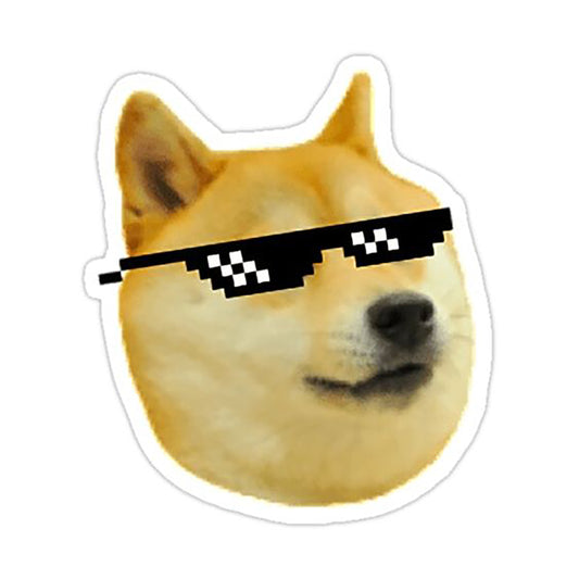 Meme Dog 01 Sticker