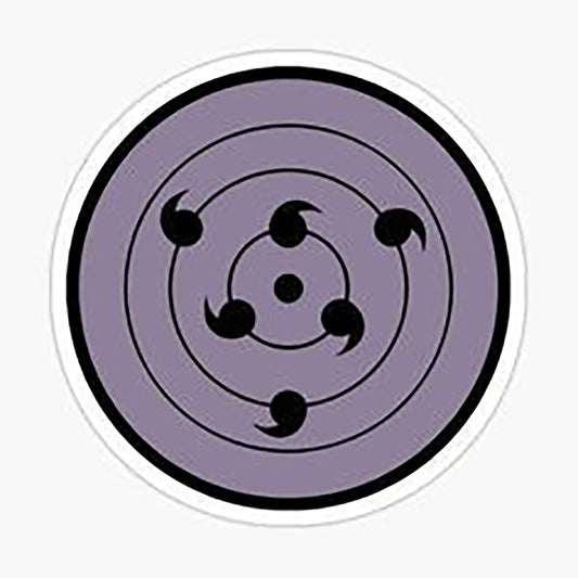 6 Tomoe Rinnegan Sticker