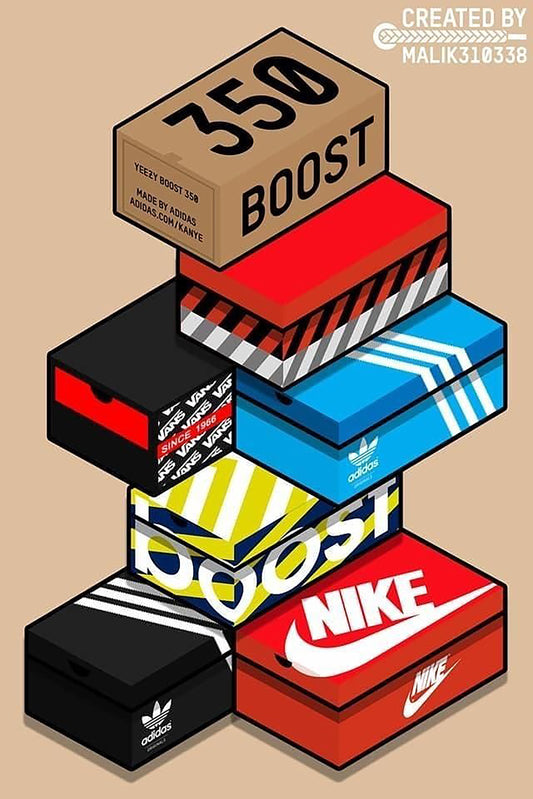 sneaker Boxes 02 Sticker