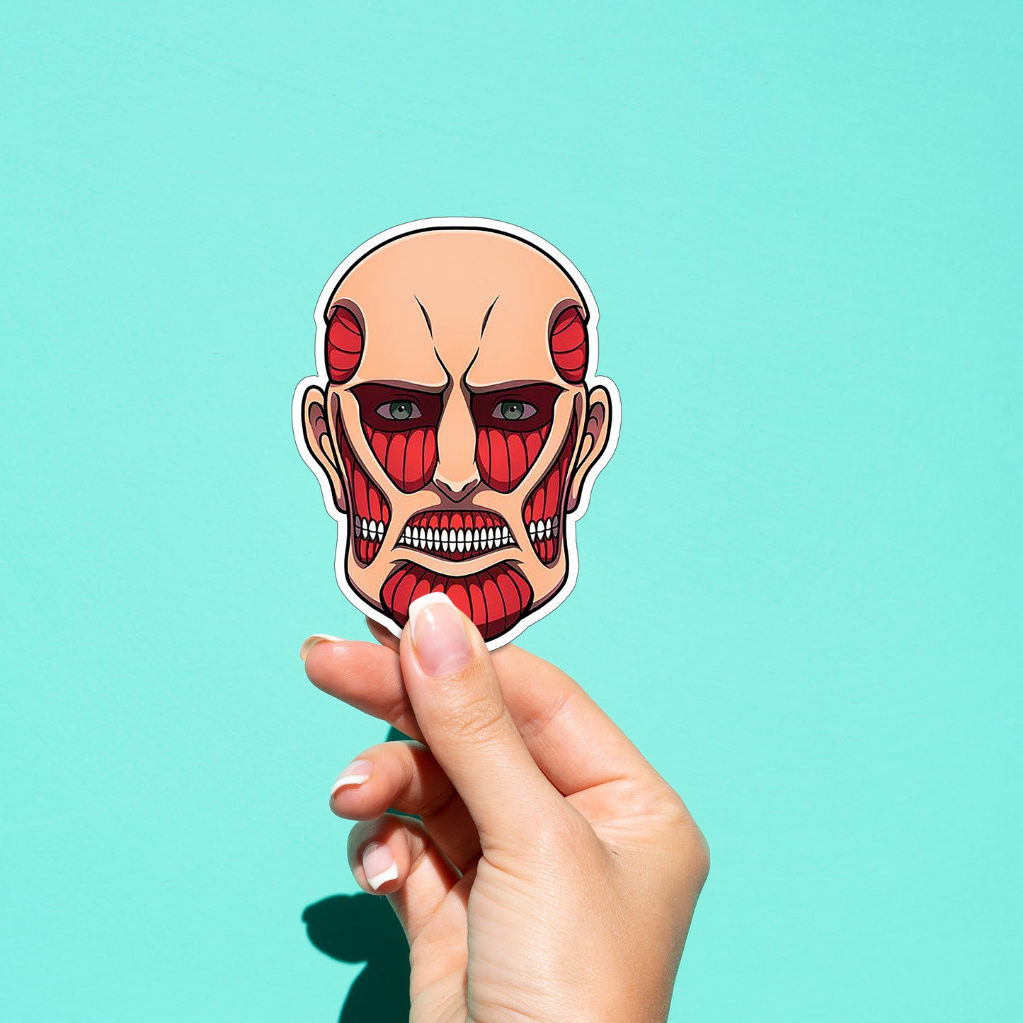 Titan Face 01 Sticker