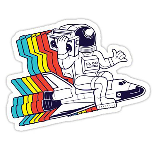 Astronaut 01 Sticker