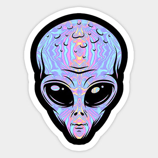 Aliean Head 01 Sticker