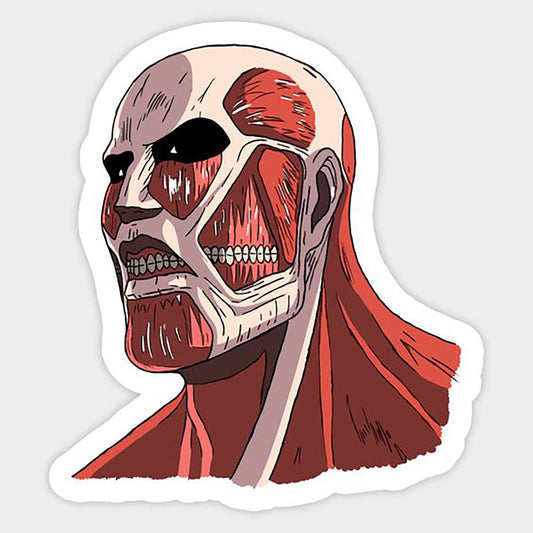 Titan Face 02 Sticker