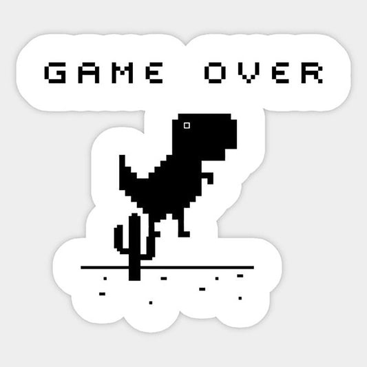 Game Over 02 Sticker