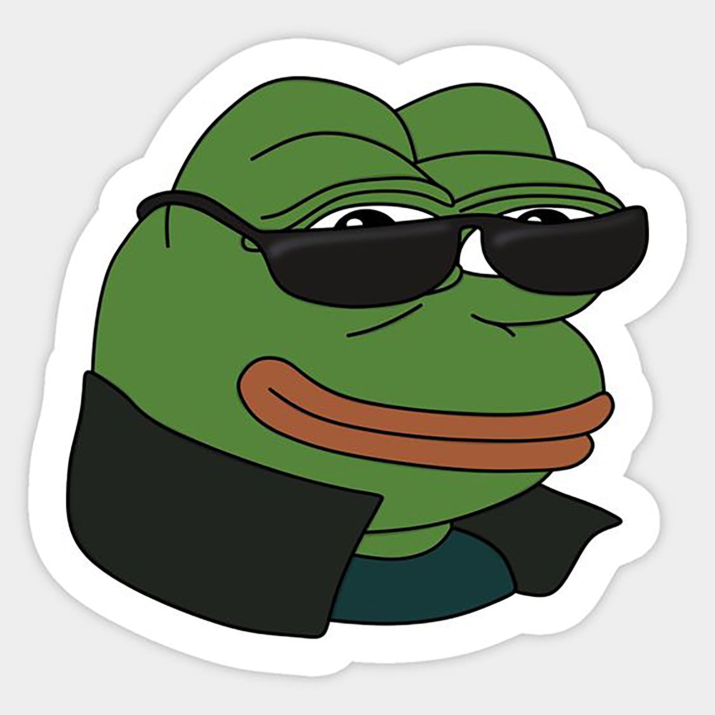 Frog Meme 01 Sticker